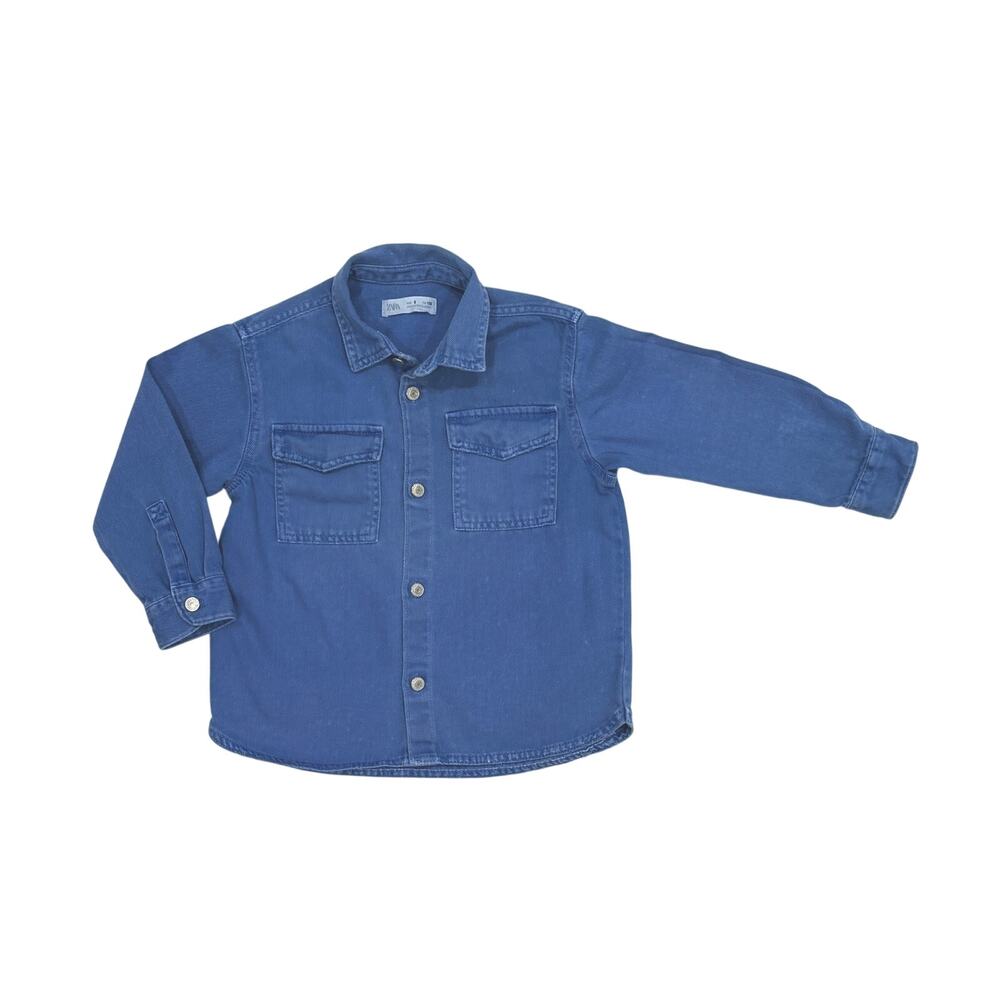 Zara Kids Blue Denim Shirt